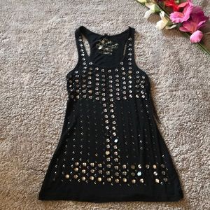 VO Jeans Beaded Tank